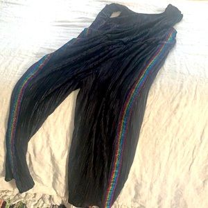 Rainbow silky jumper